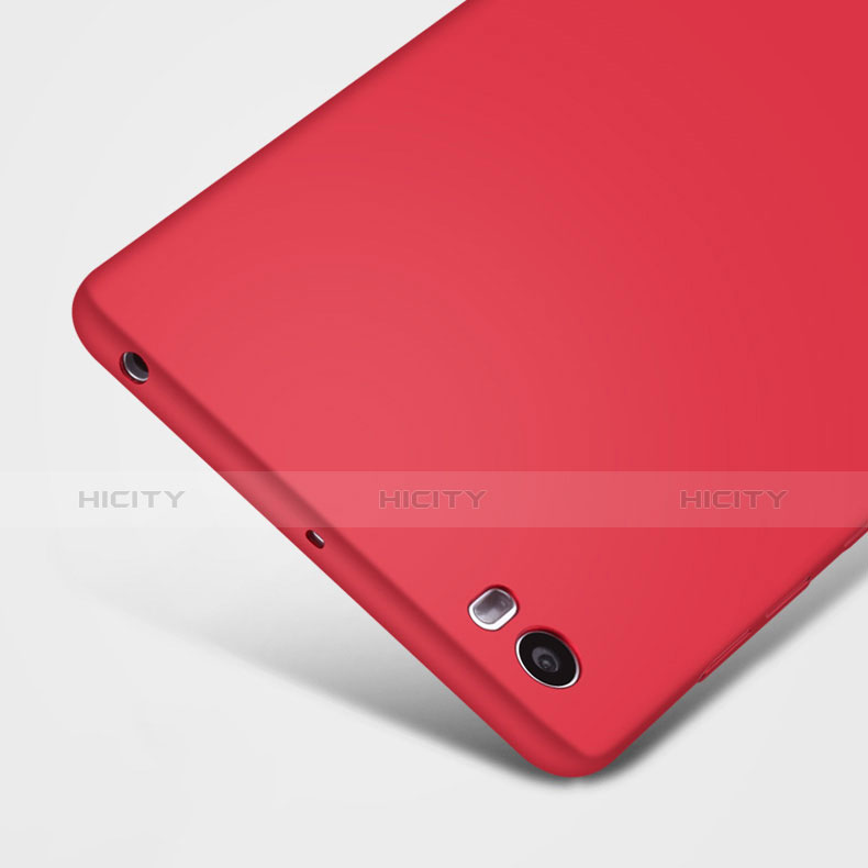 Custodia Plastica Rigida Opaca per Xiaomi Mi Note Rosso