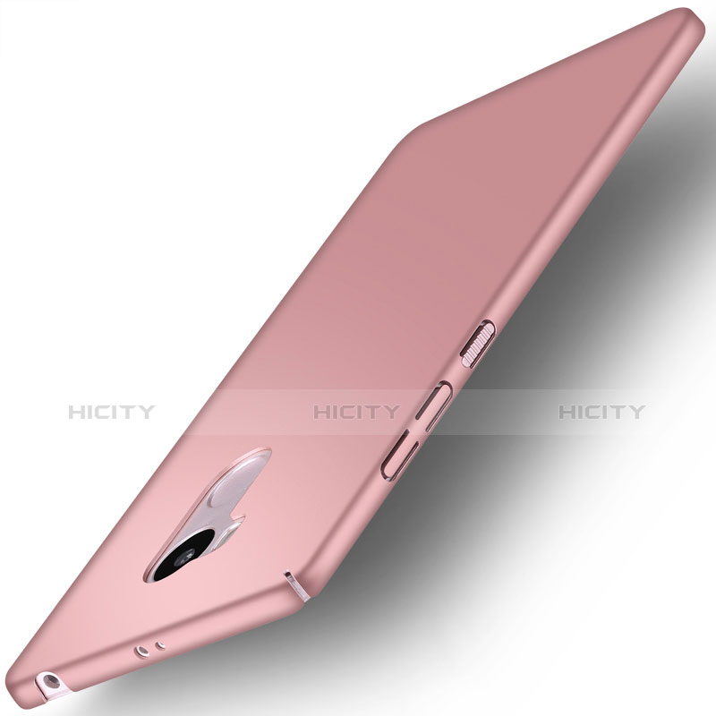 Custodia Plastica Rigida Opaca per Xiaomi Redmi 4 Prime High Edition Oro Rosa