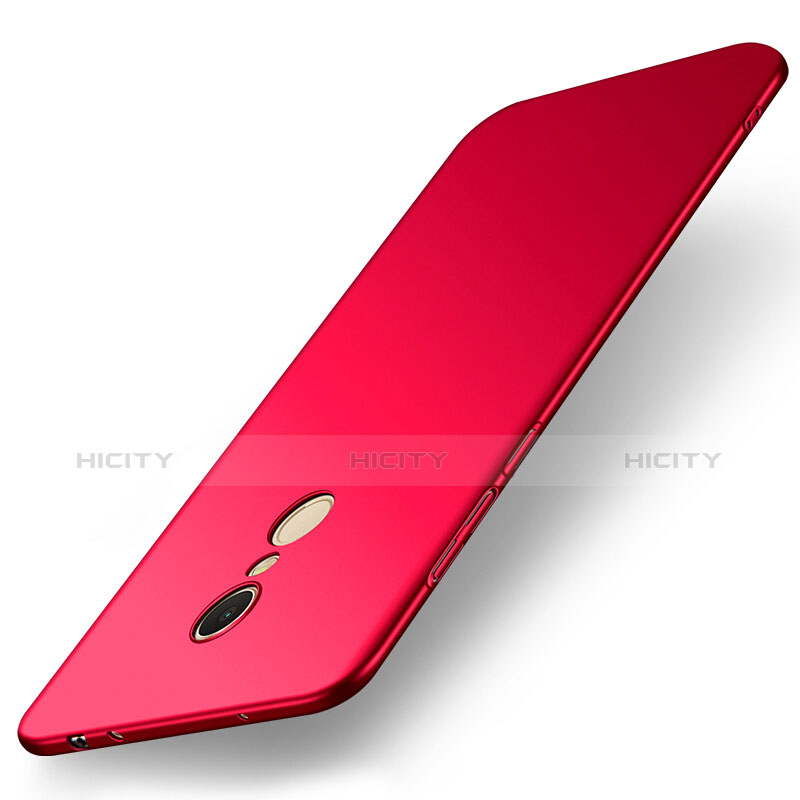 Custodia Plastica Rigida Opaca per Xiaomi Redmi 5 Rosso