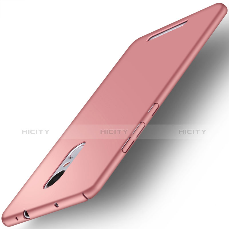 Custodia Plastica Rigida Opaca per Xiaomi Redmi Note 3 MediaTek Oro Rosa