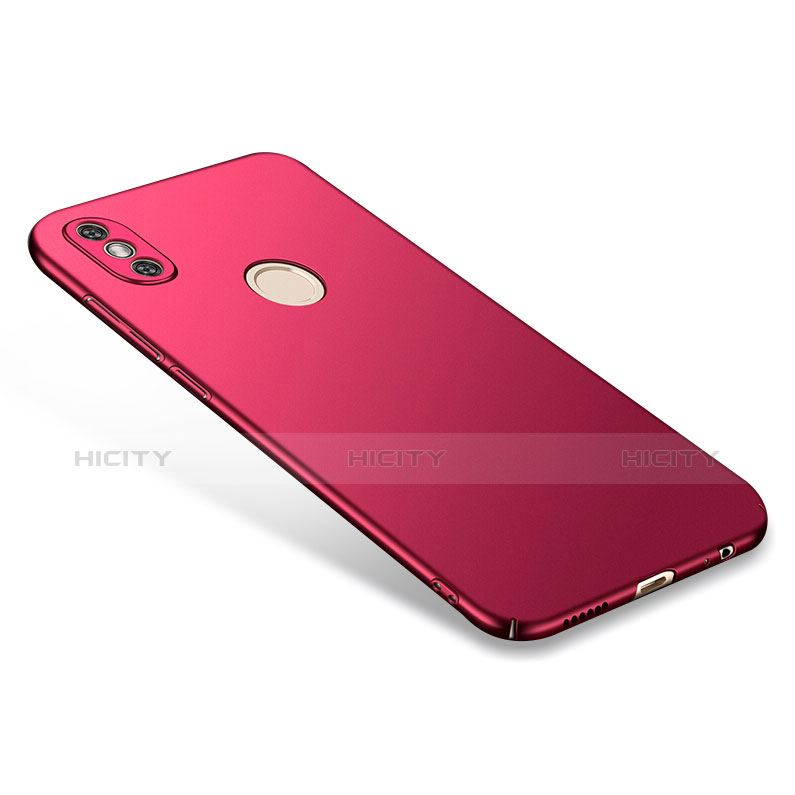 Custodia Plastica Rigida Opaca per Xiaomi Redmi Note 5 AI Dual Camera Rosso
