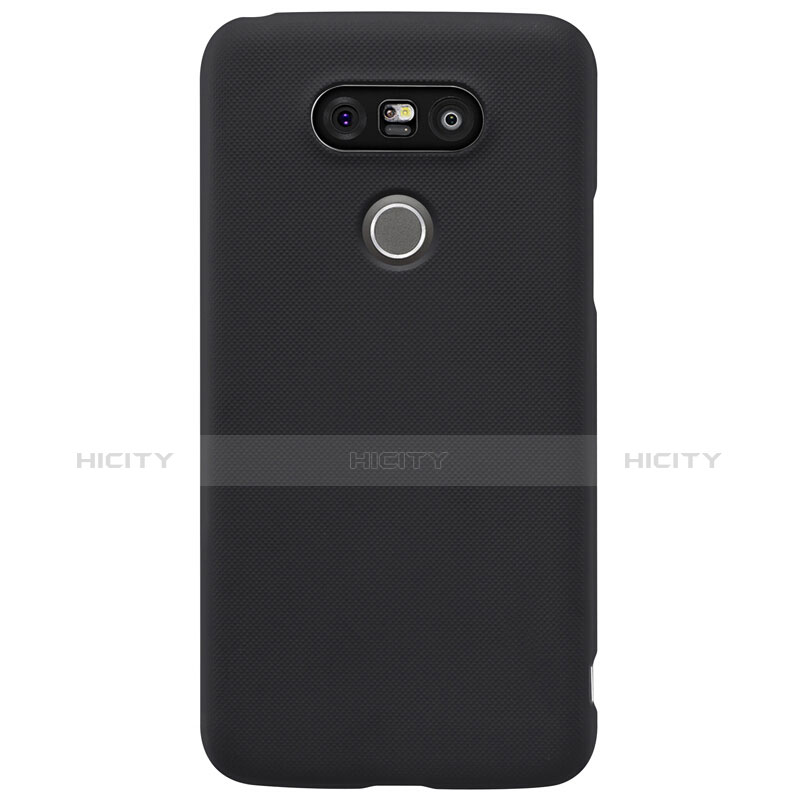 Custodia Plastica Rigida Opaca R01 per LG G5 Nero