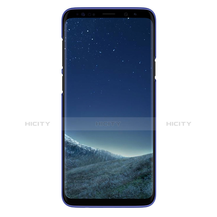 Custodia Plastica Rigida Perforato M01 per Samsung Galaxy S9 Plus Blu