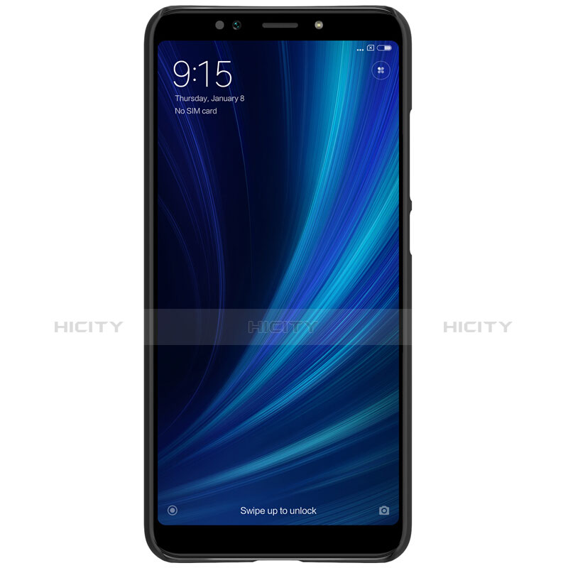 Custodia Plastica Rigida Perforato M01 per Xiaomi Mi A2 Nero