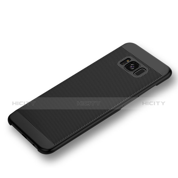 Custodia Plastica Rigida Perforato per Samsung Galaxy S8 Nero