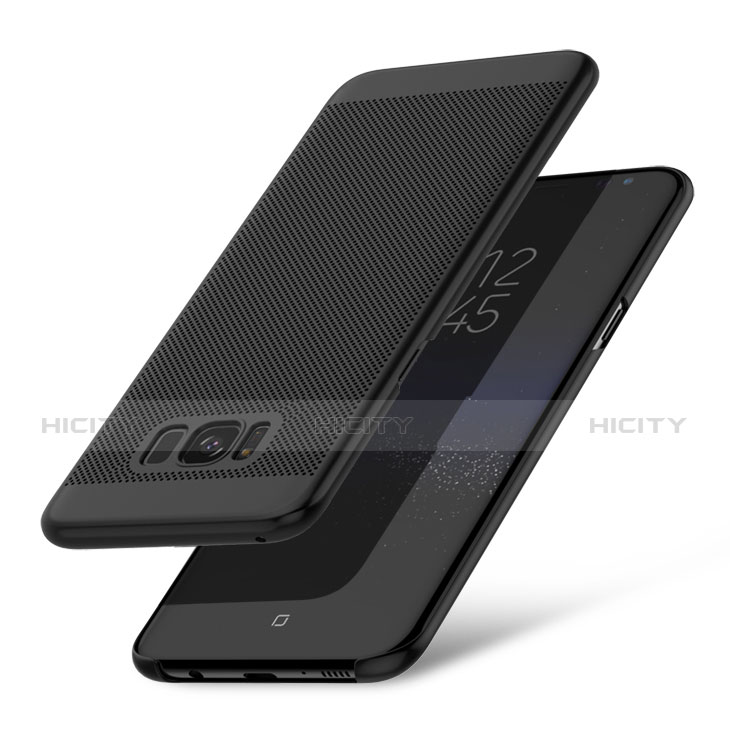 Custodia Plastica Rigida Perforato per Samsung Galaxy S8 Plus Nero