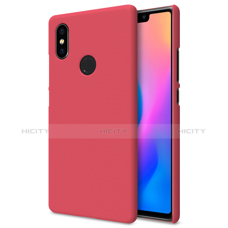 Custodia Plastica Rigida Perforato per Xiaomi Mi 8 SE Rosso