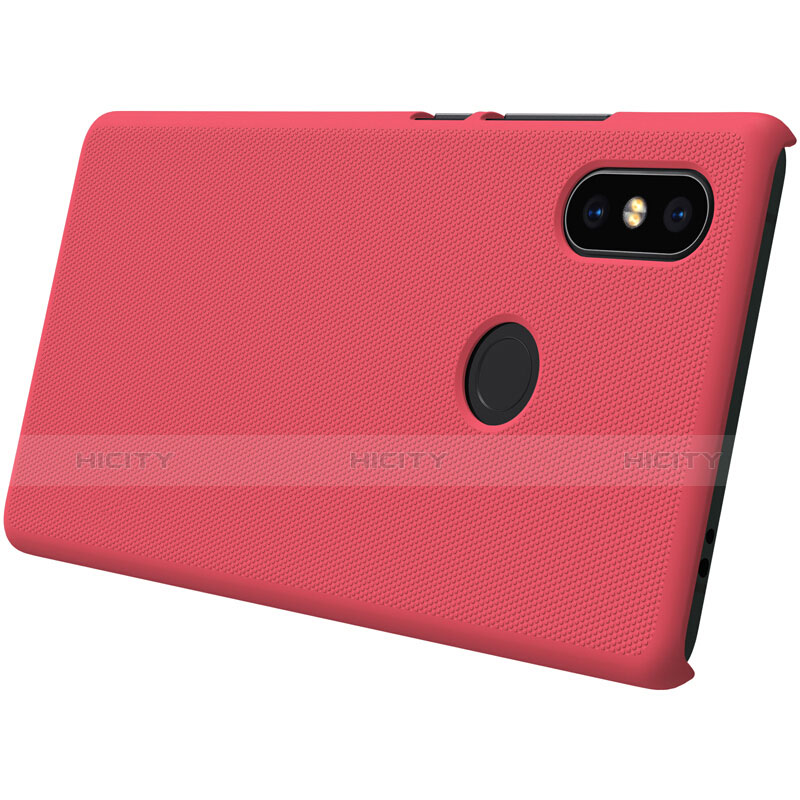 Custodia Plastica Rigida Perforato per Xiaomi Mi 8 SE Rosso