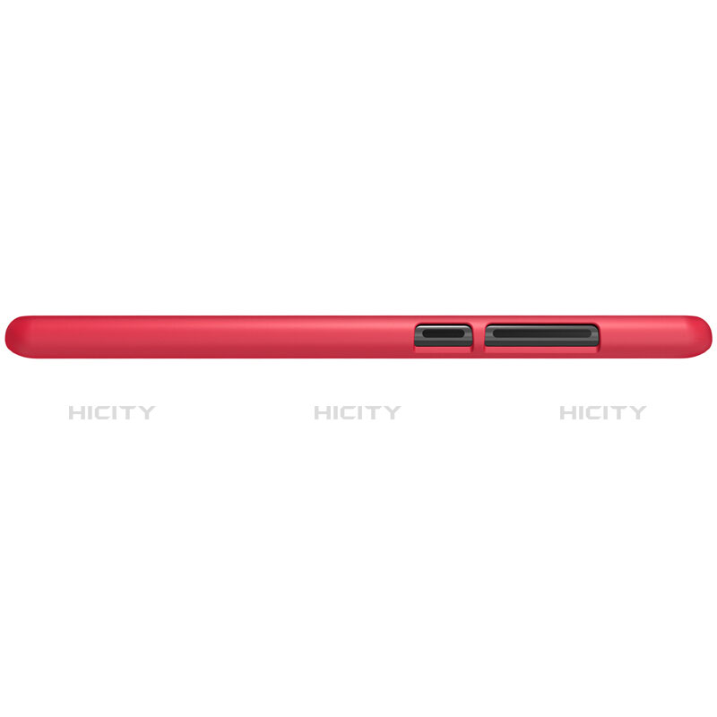 Custodia Plastica Rigida Perforato per Xiaomi Mi Mix 2 Rosso