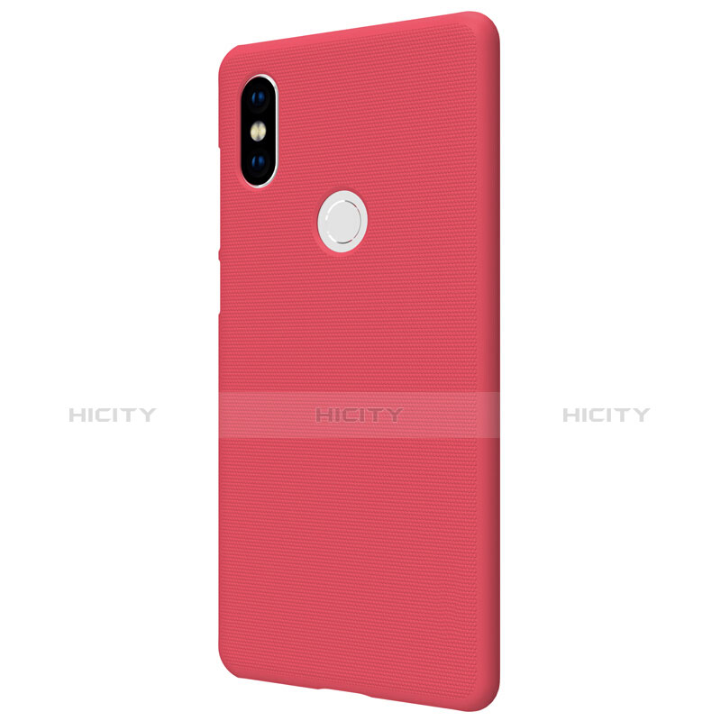 Custodia Plastica Rigida Perforato per Xiaomi Mi Mix 2S Rosso