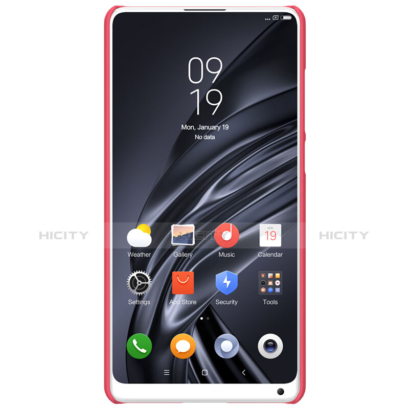 Custodia Plastica Rigida Perforato per Xiaomi Mi Mix 2S Rosso