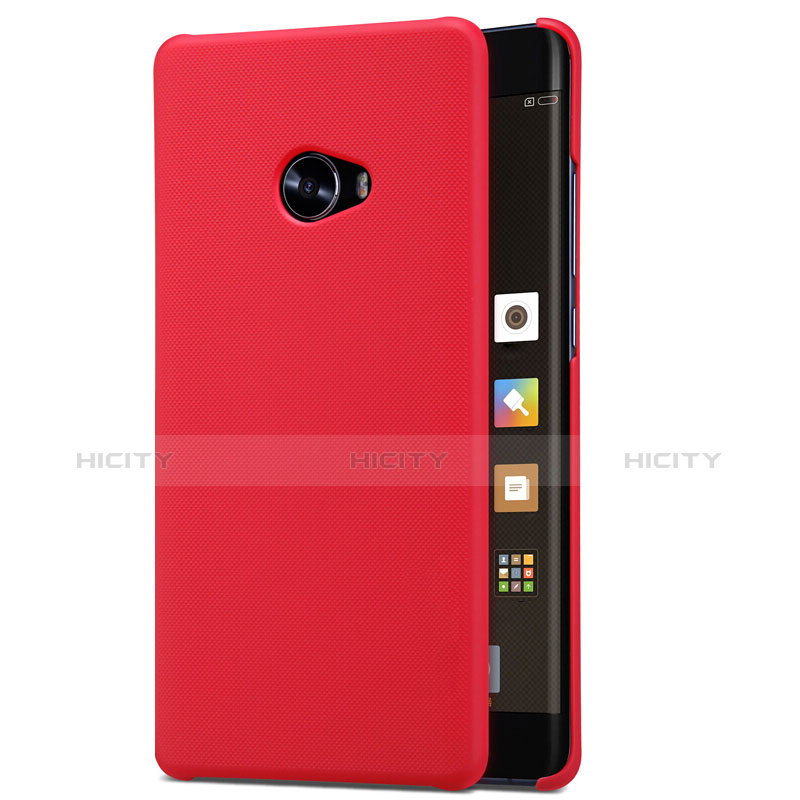 Custodia Plastica Rigida Perforato per Xiaomi Mi Note 2 Rosso