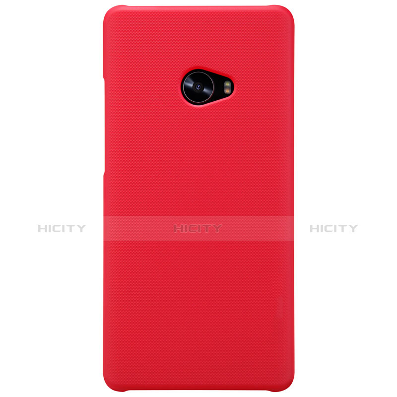 Custodia Plastica Rigida Perforato per Xiaomi Mi Note 2 Special Edition Rosso