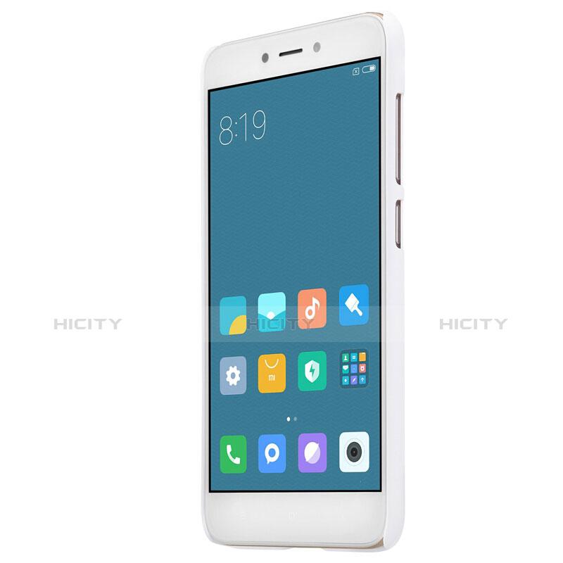 Custodia Plastica Rigida Perforato per Xiaomi Redmi 4X Bianco