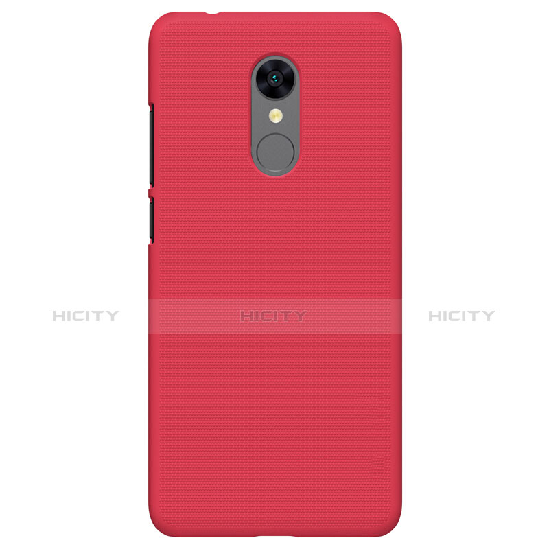 Custodia Plastica Rigida Perforato per Xiaomi Redmi 5 Rosso