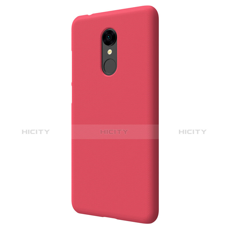 Custodia Plastica Rigida Perforato per Xiaomi Redmi 5 Rosso