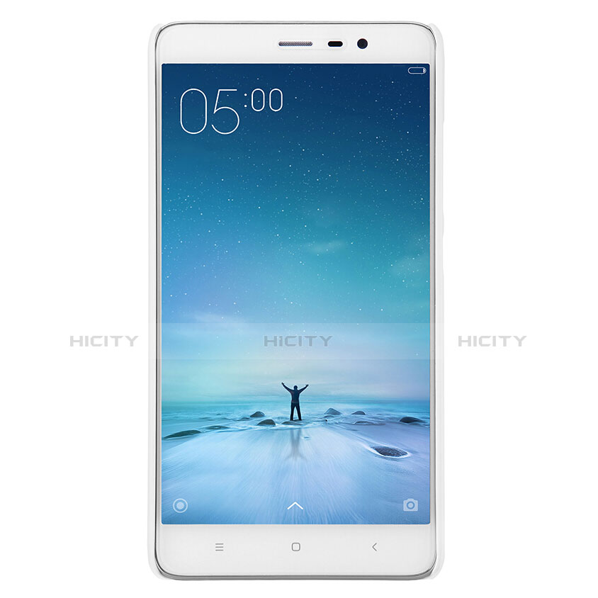 Custodia Plastica Rigida Perforato per Xiaomi Redmi Note 3 Bianco