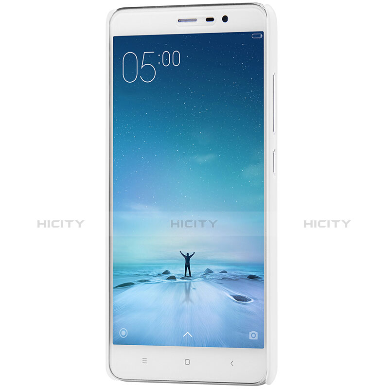 Custodia Plastica Rigida Perforato per Xiaomi Redmi Note 3 Bianco