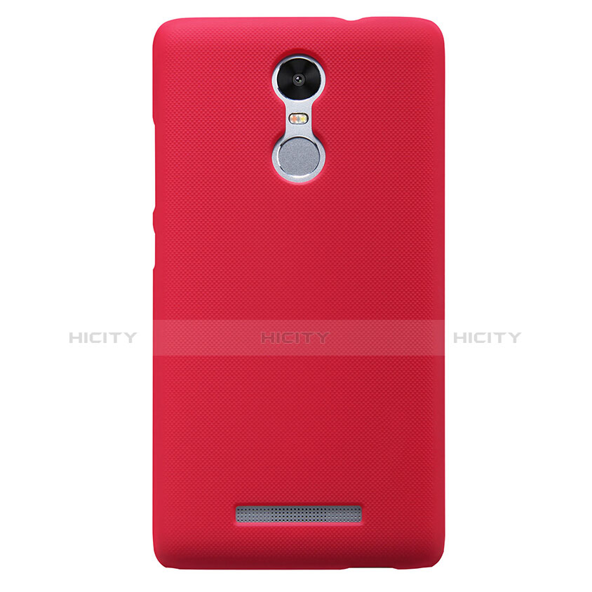 Custodia Plastica Rigida Perforato per Xiaomi Redmi Note 3 Rosso