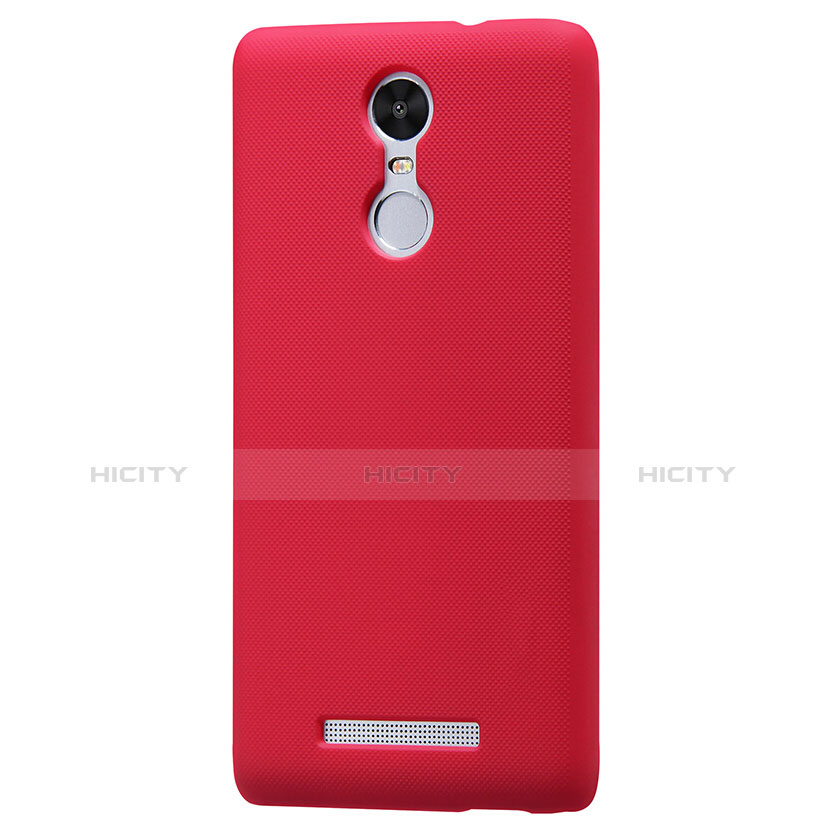 Custodia Plastica Rigida Perforato per Xiaomi Redmi Note 3 Rosso