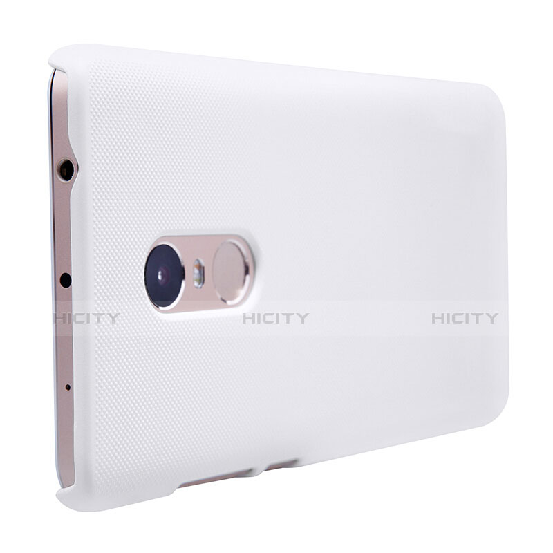 Custodia Plastica Rigida Perforato per Xiaomi Redmi Note 4 Bianco