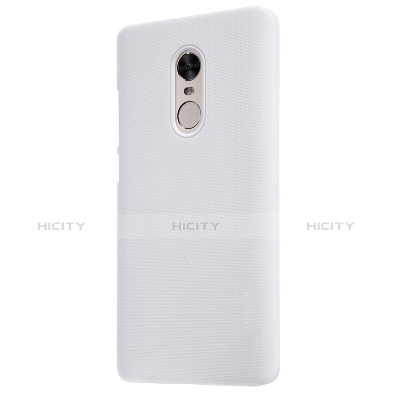 Custodia Plastica Rigida Perforato per Xiaomi Redmi Note 4 Standard Edition Bianco