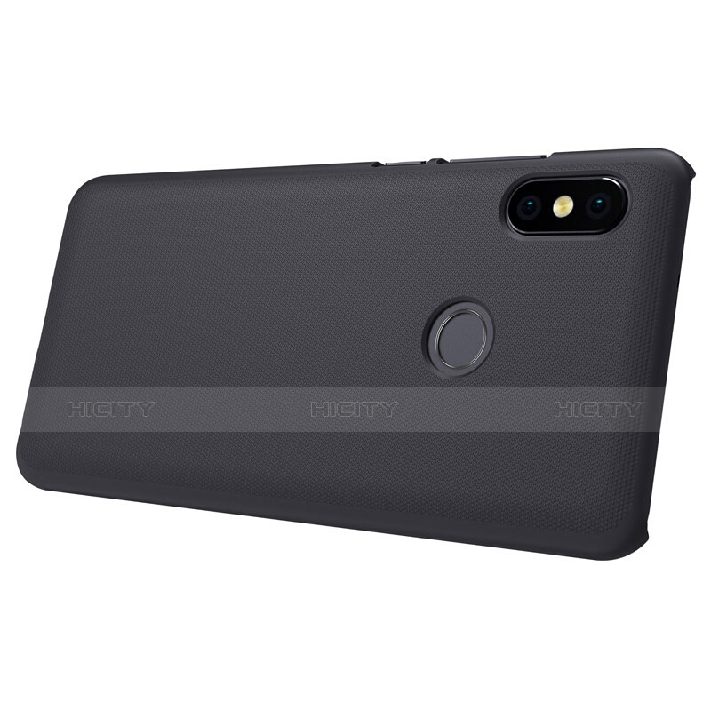 Custodia Plastica Rigida Perforato per Xiaomi Redmi Note 5 AI Dual Camera Nero