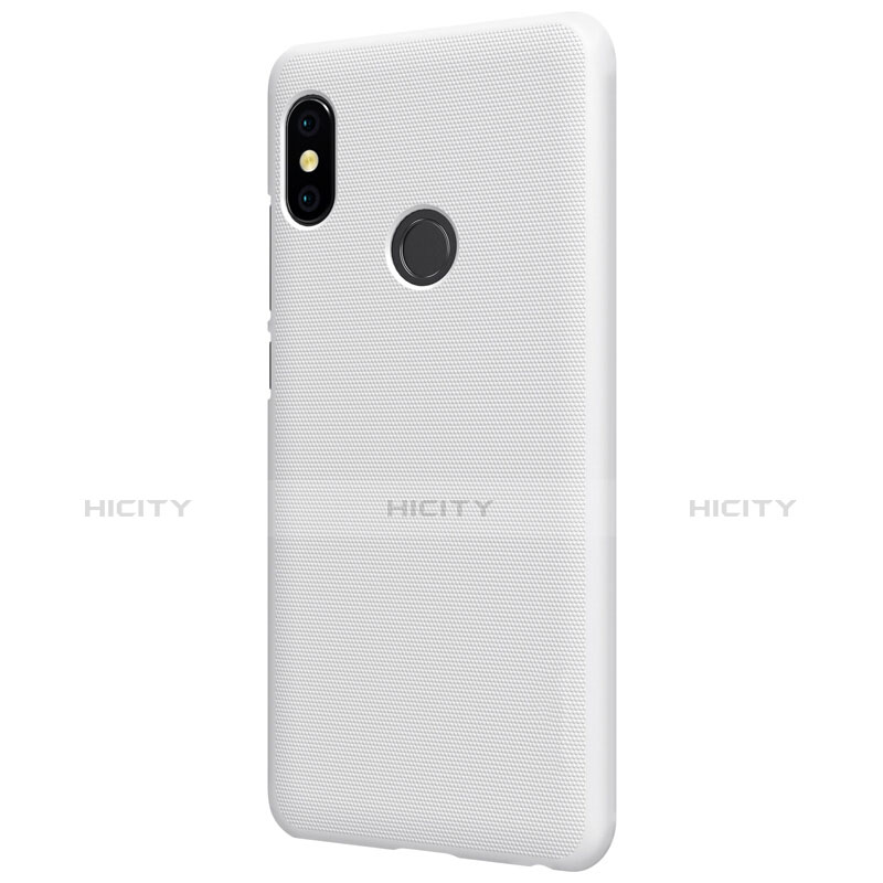 Custodia Plastica Rigida Perforato per Xiaomi Redmi Note 5 Pro Bianco