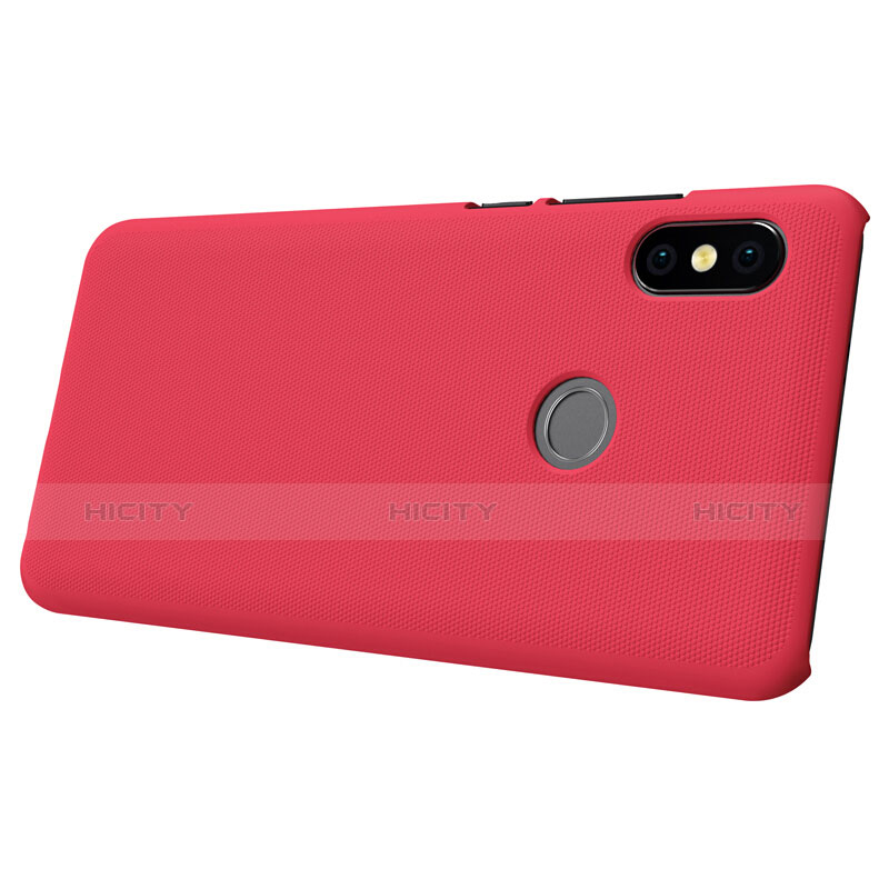 Custodia Plastica Rigida Perforato per Xiaomi Redmi Note 5 Rosso