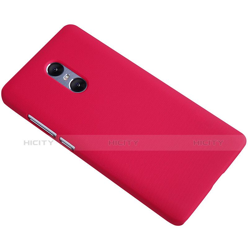 Custodia Plastica Rigida Perforato per Xiaomi Redmi Pro Rosso