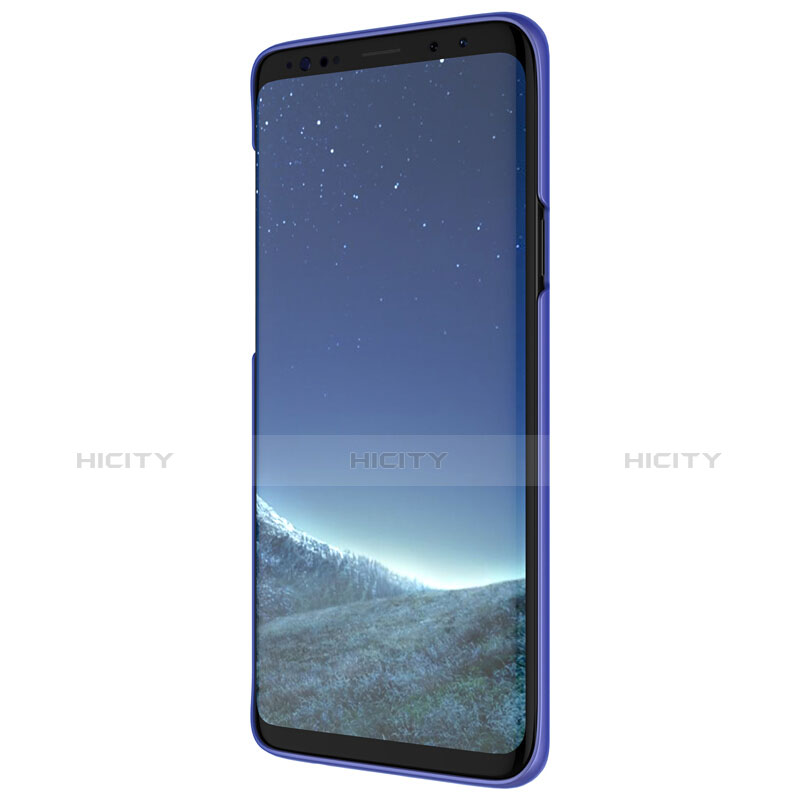 Custodia Plastica Rigida Perforato R01 per Samsung Galaxy S9 Plus Blu