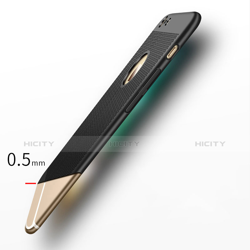 Custodia Plastica Rigida Perforato W01 per Apple iPhone 6 Nero