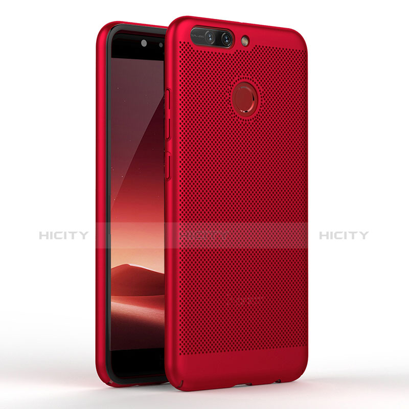 Custodia Plastica Rigida Perforato W01 per Huawei Honor 8 Pro Rosso