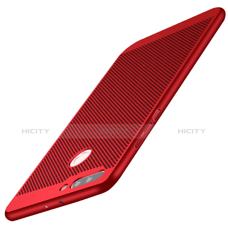 Custodia Plastica Rigida Perforato W01 per Huawei Honor 8 Pro Rosso