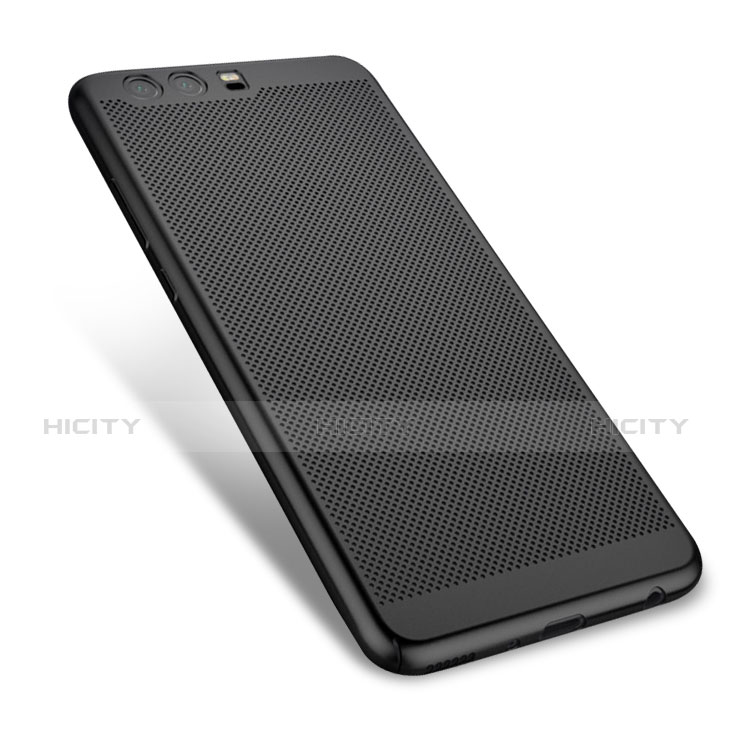 Custodia Plastica Rigida Perforato W01 per Huawei P10 Nero