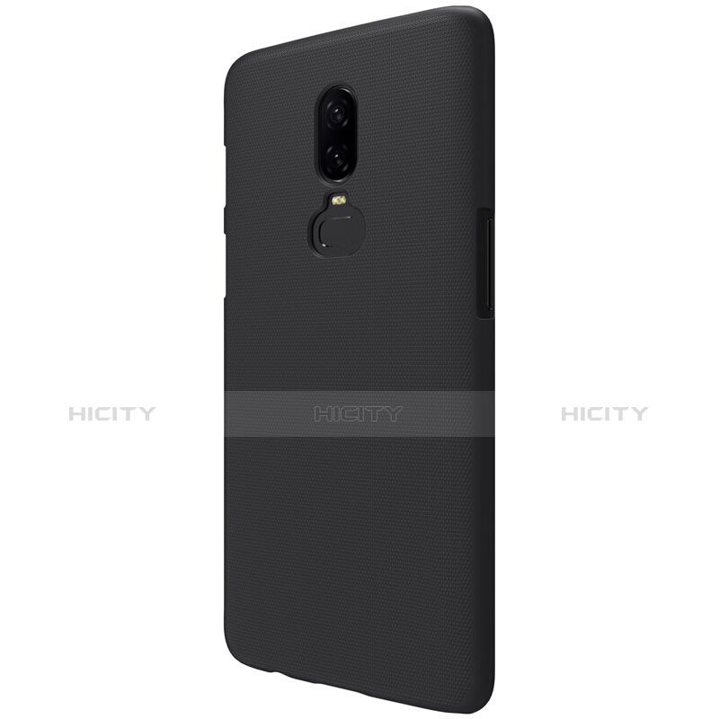 Custodia Plastica Rigida Perforato W01 per OnePlus 6 Nero