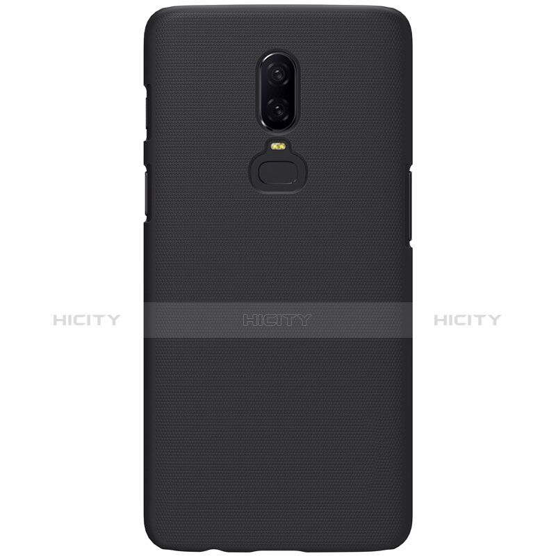 Custodia Plastica Rigida Perforato W01 per OnePlus 6 Nero