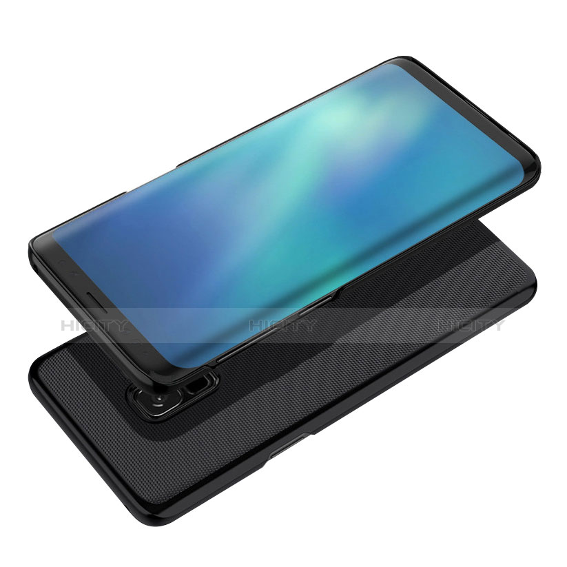 Custodia Plastica Rigida Perforato W01 per Samsung Galaxy S9 Nero