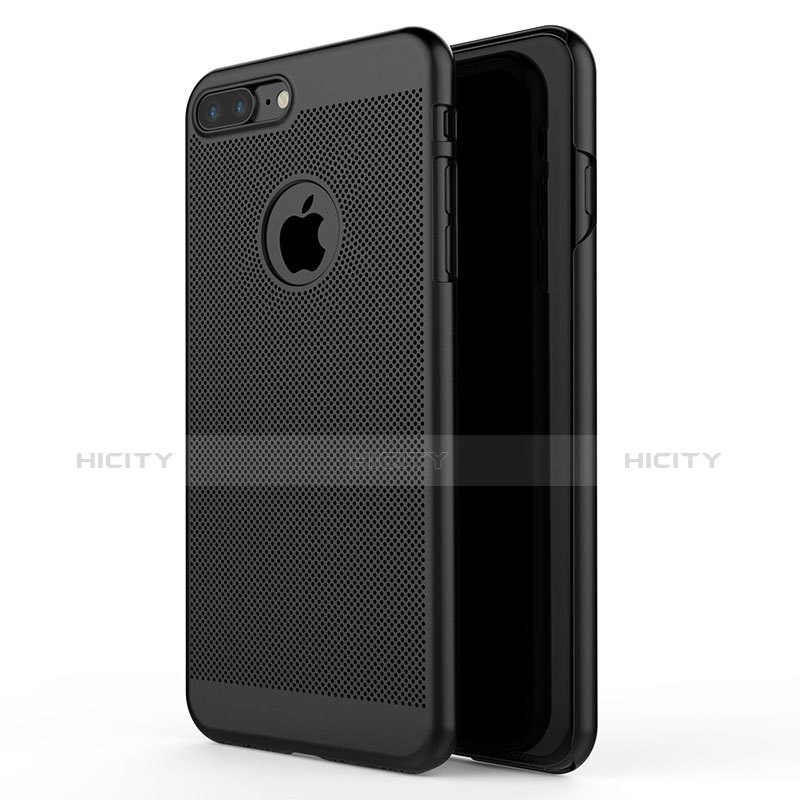 Custodia Plastica Rigida Perforato W02 per Apple iPhone 7 Plus Nero