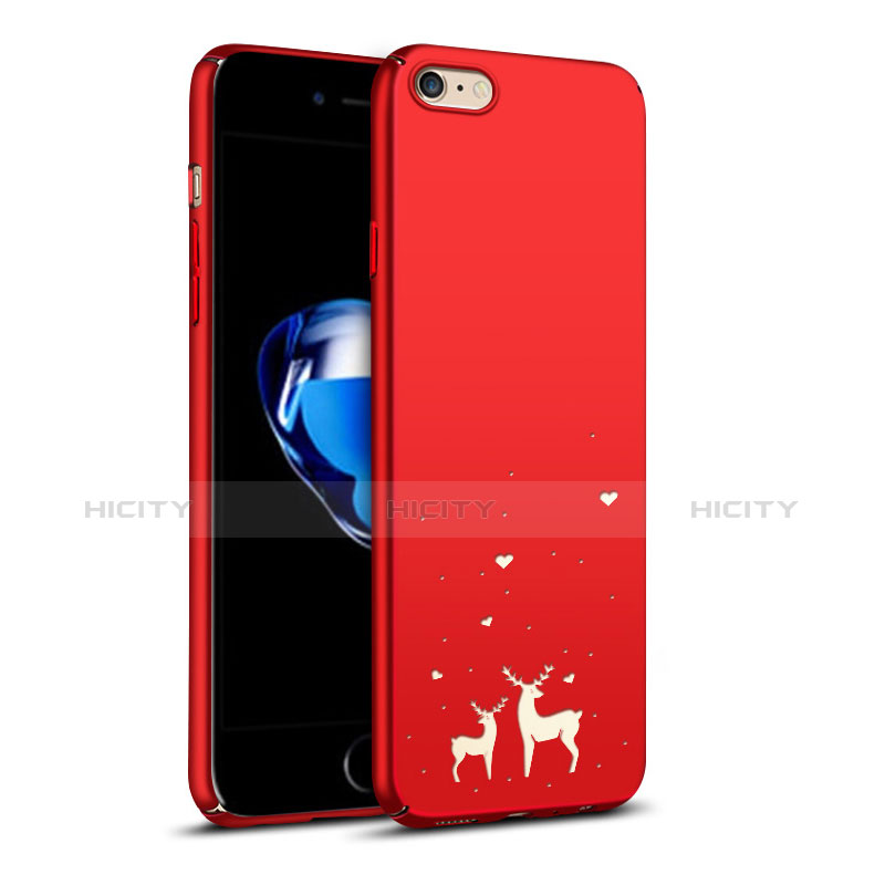 Custodia Plastica Rigida Renna per Apple iPhone 6 Rosso