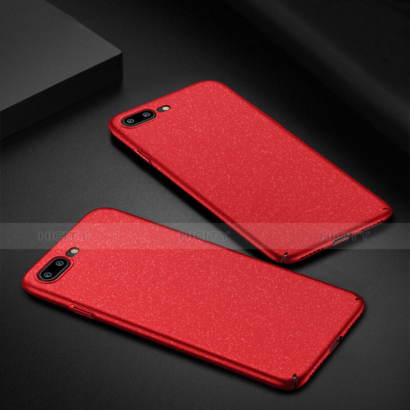 Custodia Plastica Rigida Sabbie Mobili per Apple iPhone 8 Plus Rosso