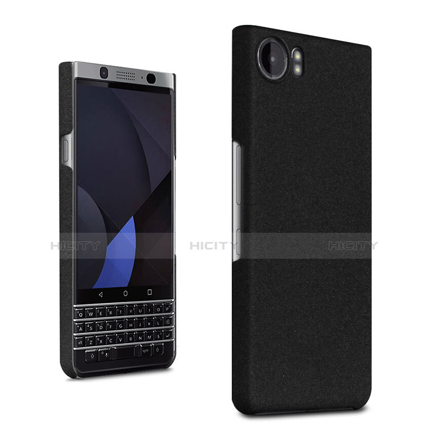 Custodia Plastica Rigida Sabbie Mobili per Blackberry KEYone Nero