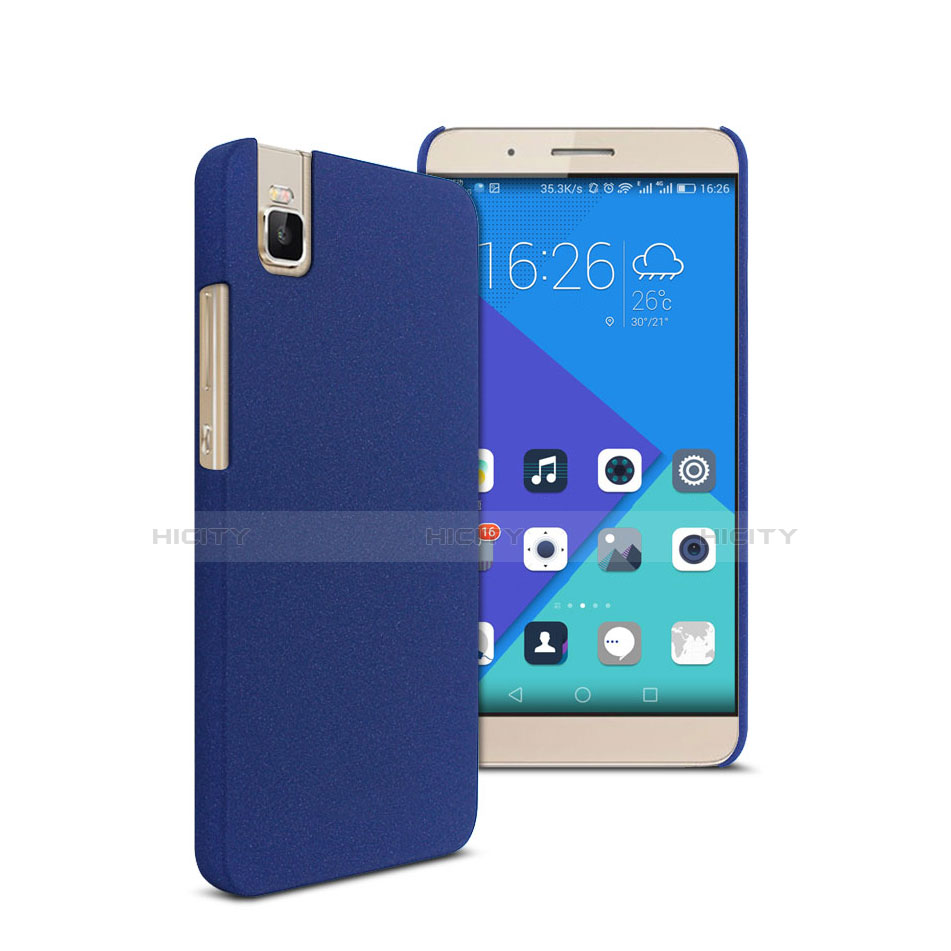 Custodia Plastica Rigida Sabbie Mobili per Huawei Honor 7i shot X Blu