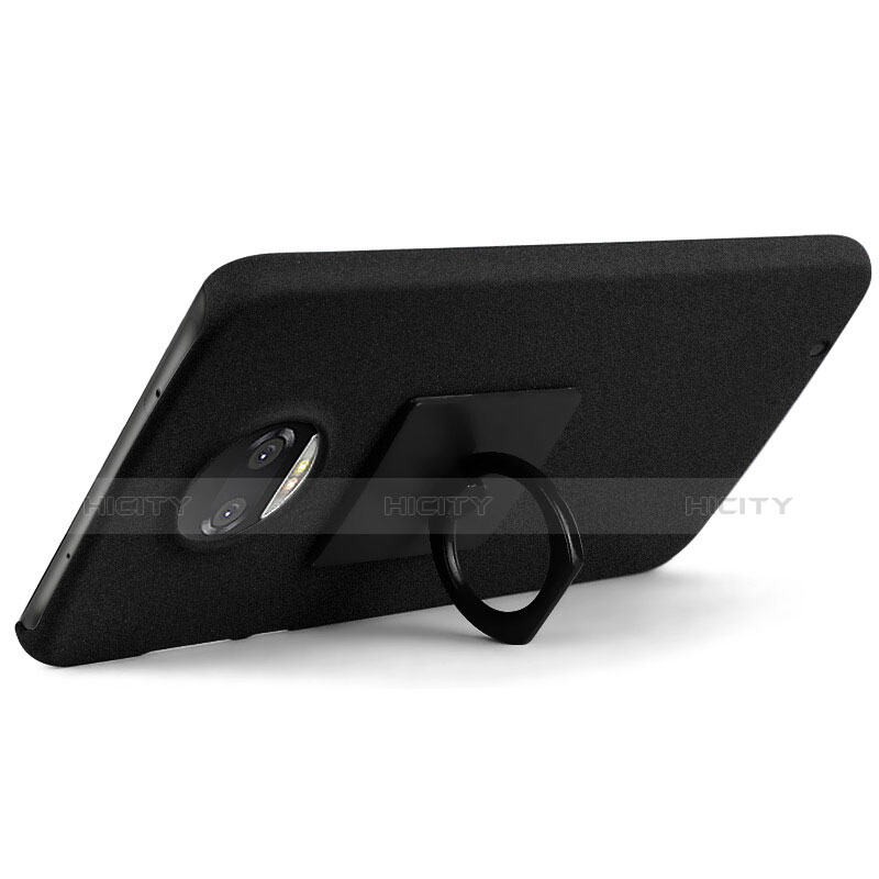 Custodia Plastica Rigida Sabbie Mobili per Motorola Moto Z2 Force Nero