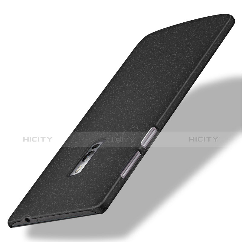 Custodia Plastica Rigida Sabbie Mobili per OnePlus 2 Nero