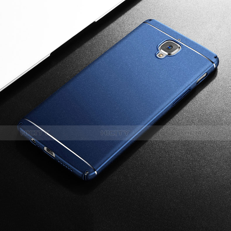 Custodia Plastica Rigida Sabbie Mobili per OnePlus 3 Blu