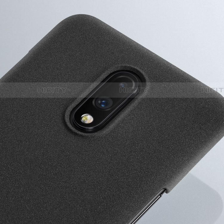 Custodia Plastica Rigida Sabbie Mobili per OnePlus 7 Nero