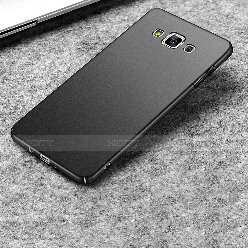 Custodia Plastica Rigida Sabbie Mobili per Samsung Galaxy A5 Duos SM-500F Nero