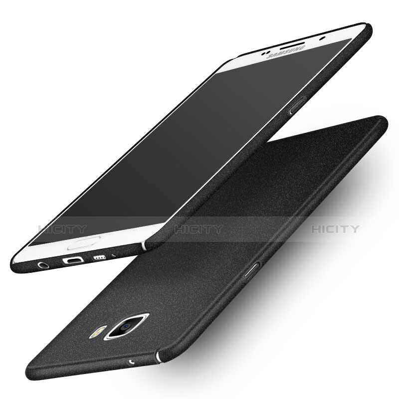 Custodia Plastica Rigida Sabbie Mobili per Samsung Galaxy A9 Pro (2016) SM-A9100 Nero