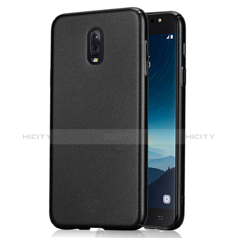 Custodia Plastica Rigida Sabbie Mobili per Samsung Galaxy C8 C710F Nero